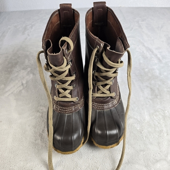 L.L. Bean Vintage 90s Felt Lined Maine Hunting Boots Shoe USA Men Size 6 - Picture 2 of 12